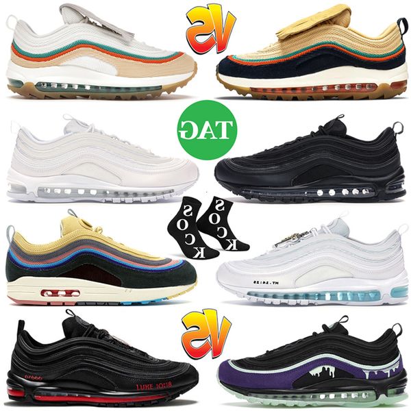 

with box sean wotherspoon mens running shoes men women triple black white golf nrg cork first use ghost jesus trainers sports sneakers
