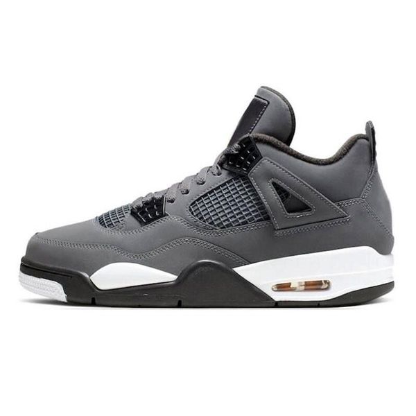 

shoes men women basketball jumpman 4 4s cool grey sneakers original