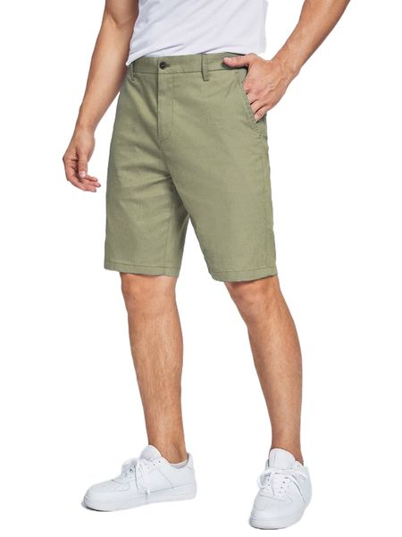 

men slant pocket bermuda shorts v6uj#, White;black