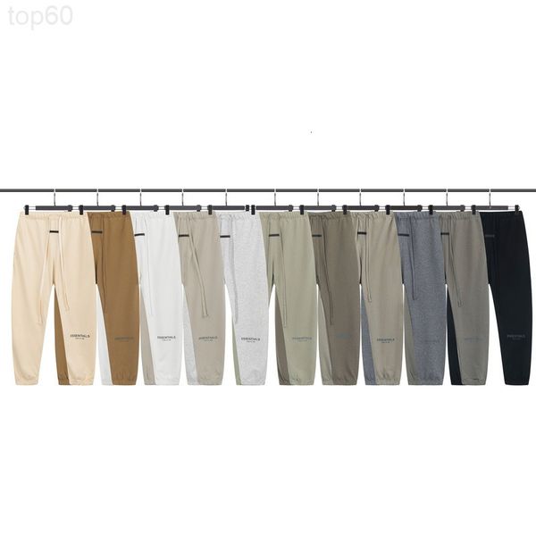 

men's shorts designer high street fashion brand fog youth leggings reflective printing casual men's and women's thin sweatpan, White;black