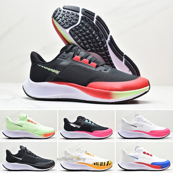 

pegasus 38 running shoes generation knitted mesh fashion womens mens metal black and white pink green brown black trainers sports runner sne, White;red