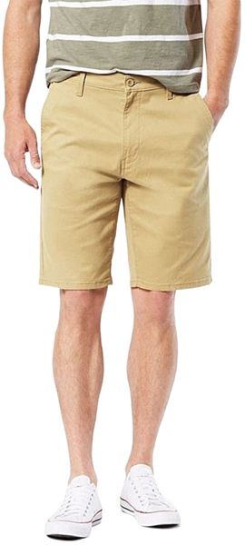 

by levi strauss & co. gold label men's casual chino 10.5" shorts r9yu#, White;black