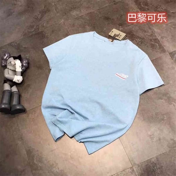 

2022 new special offer fashion jiaxia printed letter round neck t-shirt for men and women g8ks, White