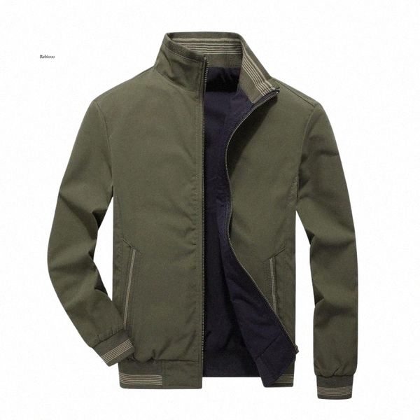 

men's jackets 2021 spring and autumn jacket stand-up collar casual korean style self-cultivation double-faced s2ko#, Black;brown