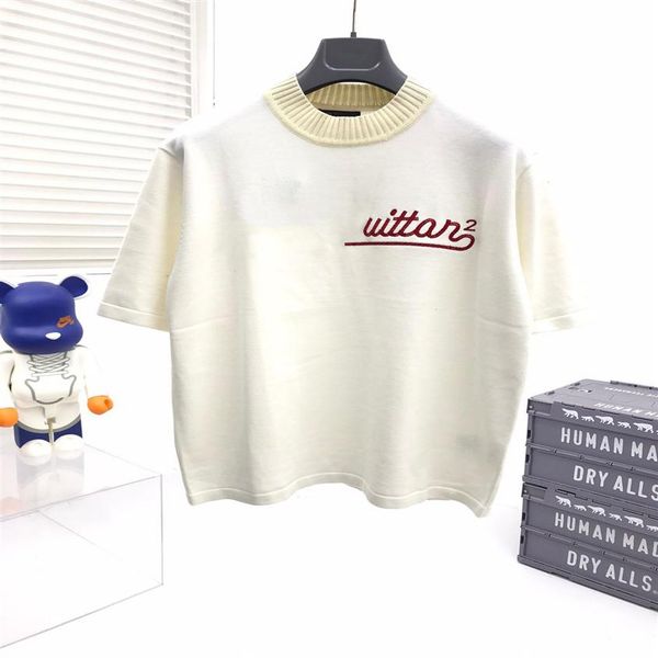 

spring and summer tees new high grade cotton printing short sleeve round neck panel t-shirt size m-4xl2777, Black;brown