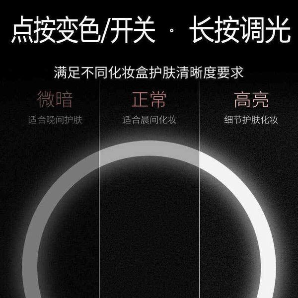 

factory outlet led mirror makeup deskhome dressing luminous with light office girl heart beauty dormitory v9e6