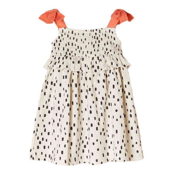 Little Maven 2022 Vestido de verão novo algodão adorável roupas casuais crianças vestidos bonitos para crianças 2-7 anos G220518