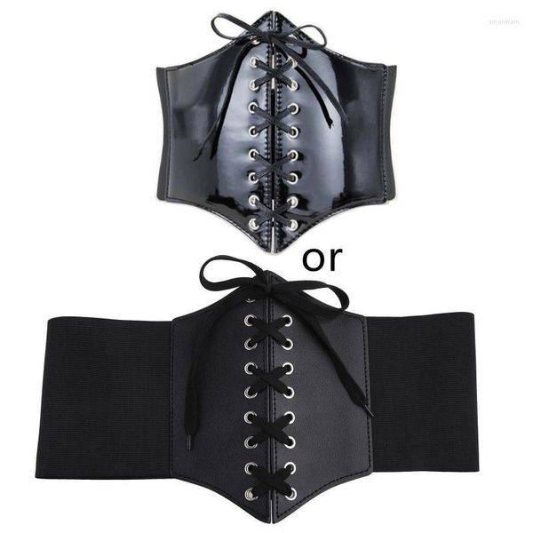 Celra puxador Cincher Corset Tops para as mulheres usarem amplo couro PU Slimming Body Shapewear Dropshipbelts Smal22