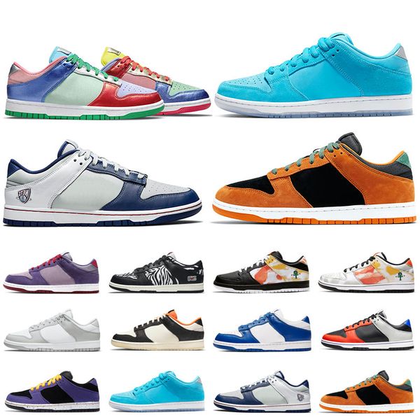

2022 brand new running shoes sneakers blue fury ceramic knicks veneer varsity green gold sail multi camo zebra grey fog size 36-45 plum