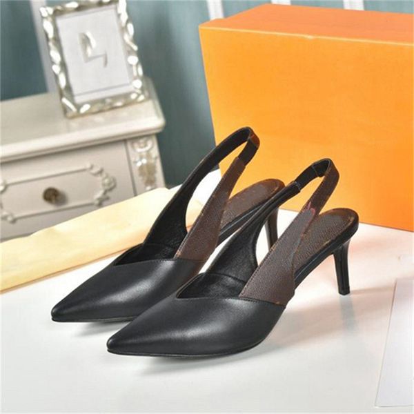 

designer women dress shoes louiseity heels fashion luxury sandals leather viutonity shoe gsddgfddffhrg, Black