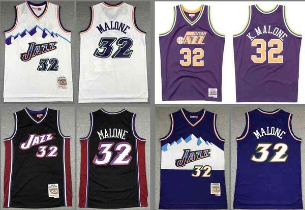 

basketball jerseys karl malone jersey, Black