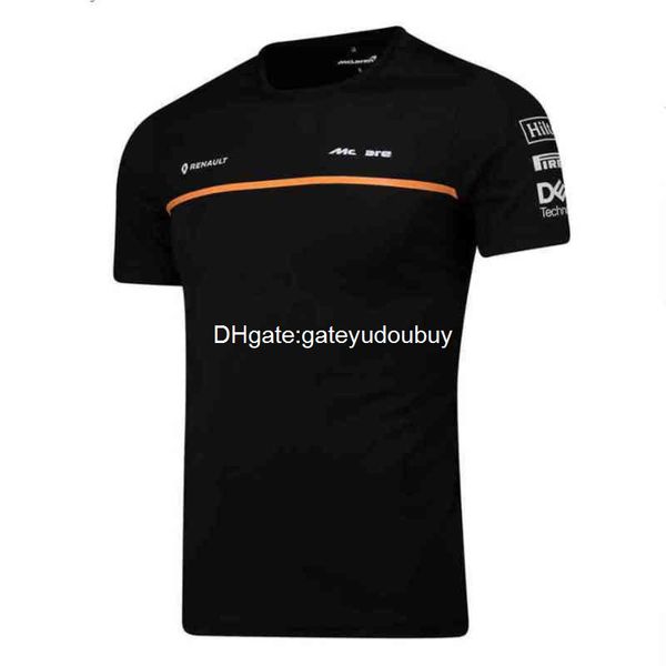

mclaren team t shirts f1 jersey t-shirt formula one racing suit summer fashion harajuku men's and women's short sleeveelii, White;black