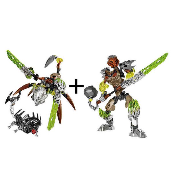 Blöcke Blöcke BIONICLE Ketar Kreatur von StonePohatu Stein Land Gu Action Figur Baustein Roboter Spielzeug Kompatibel Große Marke J240307