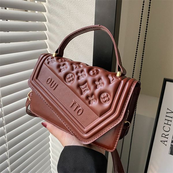 

handbag fashion print one shoulder crossbody small square bag