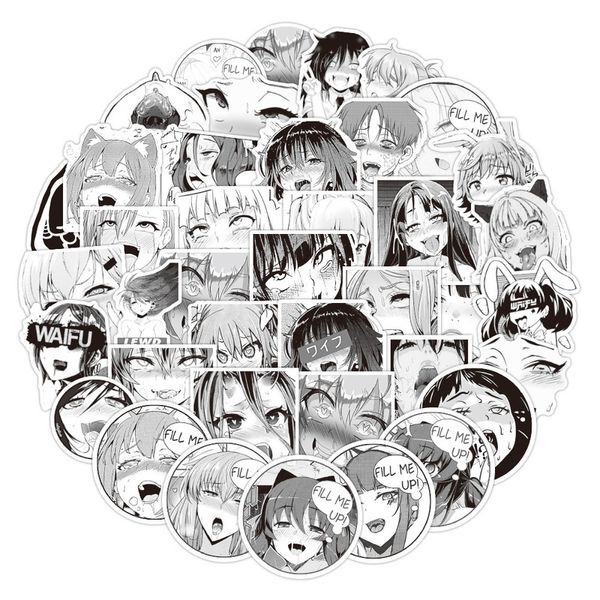 30 52PCS Аниме Hentai Sexy Bunny Girl Waifu Decal Sticker