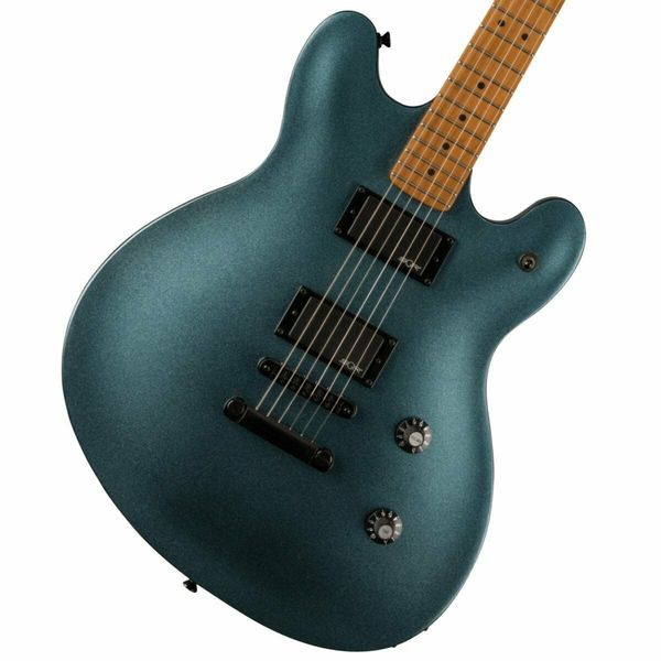 

squier contemporary active st roasted maple gunmetal #gg4zu electric guitar
