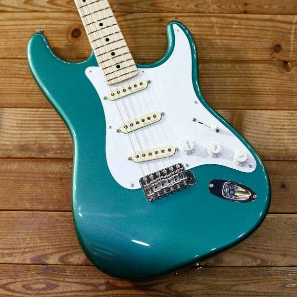 

s.e.c 2021 almond green electric guitar
