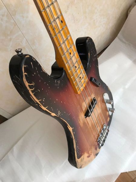 

guitar in stock make old electric bass real ps support for custom delivery
