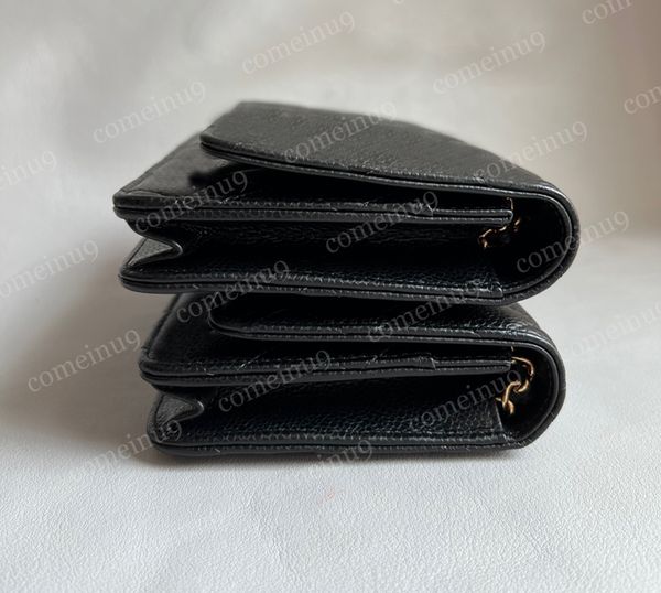 

women high crossbody holder bags designer chain genuine caviar leather woc wallet bag purse clutch card silver gold hardware flap shoul ilqc