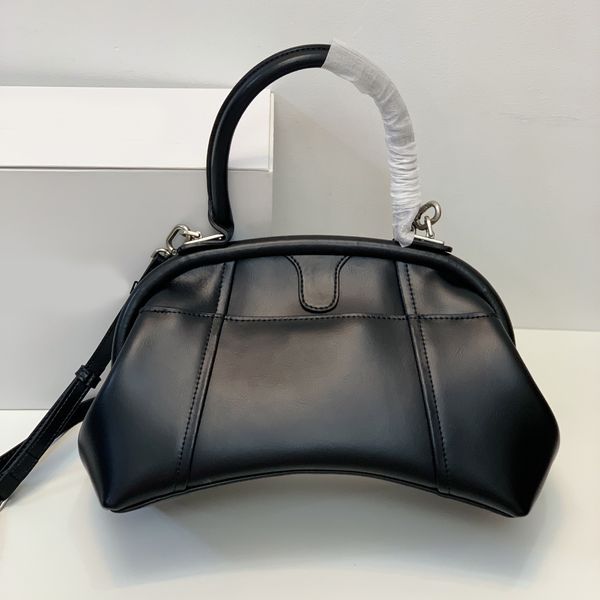 

fashion brand handbag women shoulder bag designer lady cross body half moon tote luxury genuine leather classic retro purse wallets with han