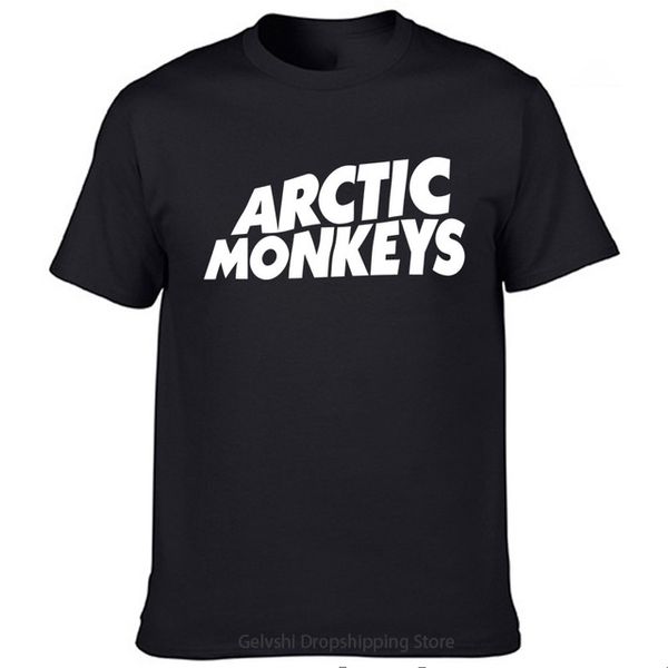 Рок-группа Arctic Monkeys Футболка Мужчины Женщины Модная хлопковая футболка Детские хип-хоп футболки Футболка с надписью Camiseta Oversized Top Punk 220608
