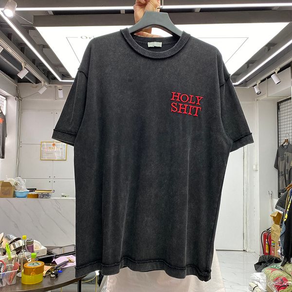 

solid t shirt tee letters embroidery men cotton tees casual short sleeve black, White;black