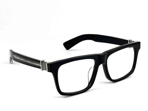 

new vintage eyeglass square frame dign chr glass prcription steampunk style men transparent lens clear protection eyewear, White;black