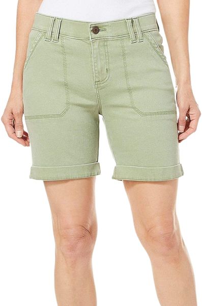 

women's flex motion regular fit walkshort i1hu#, White;black
