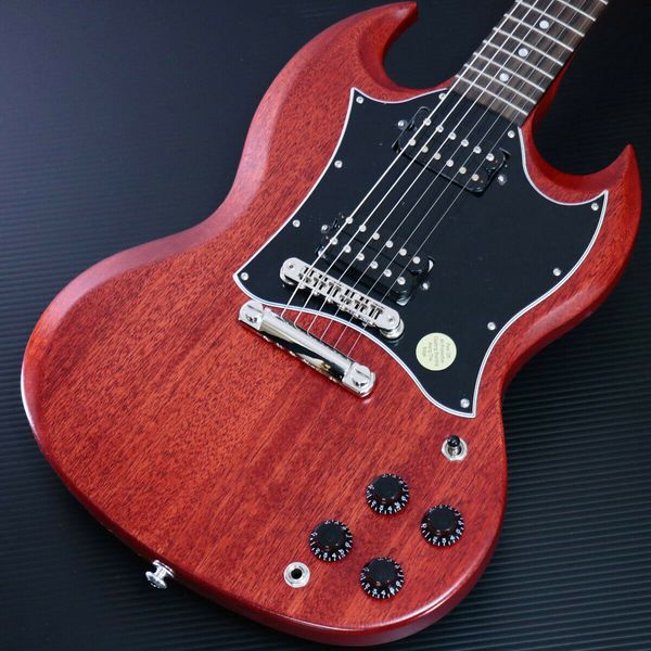 

sg tribute satin vintage cherry satin electric guitar same of the pictures