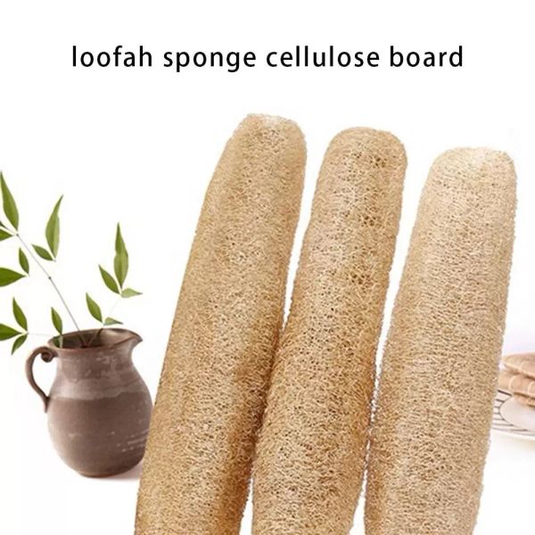 Hızlı Tam Loofah Doğal Peeling Bio Sünger Selüloz Duş Ovma Mutfak Banyo Envanteri Toptan