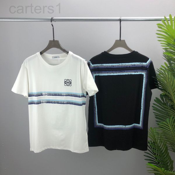 

men's t-shirts designer summer new loe luo family short sleeve t-shirt men's pullover fashion brand and wo same style xadx, White;black