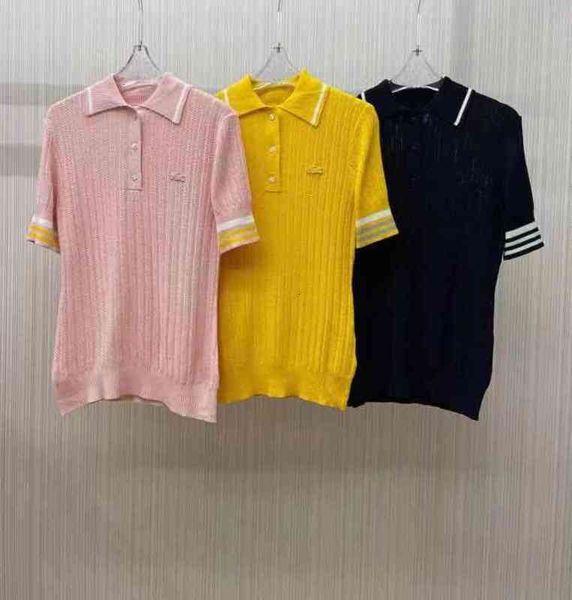 

women's t-shirt mesh cotton polo shirt for women in summer, White