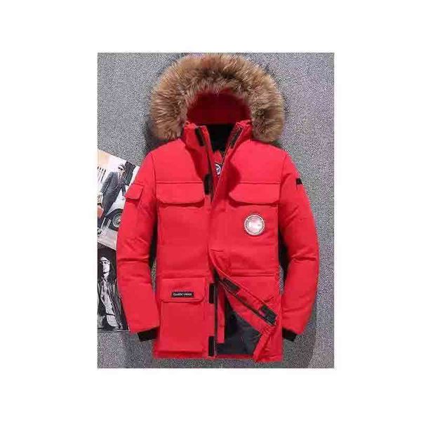 

winter new outdoor stormsuit warm 2022 factory online export fashion trendy men's and women's same down jacket, Black