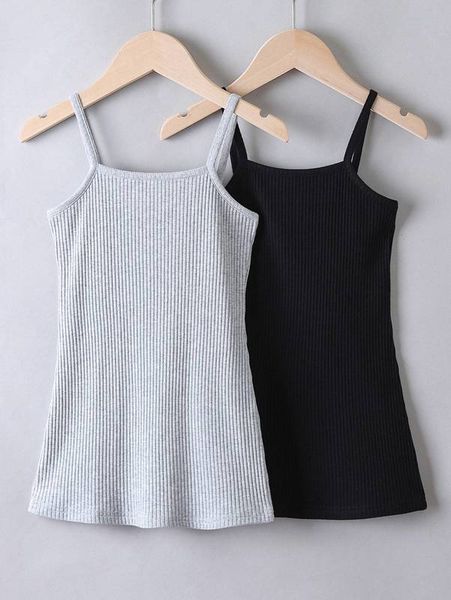 

little girl's 2-in-1 striped knitted suspender dress she, Red;yellow