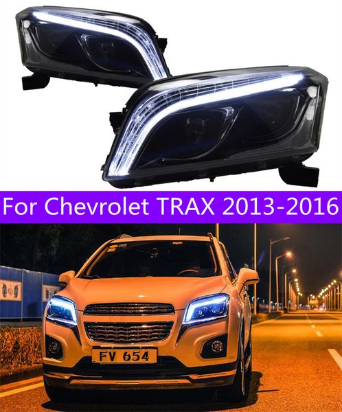 

led head light parts for trax 20 13-20 16 front headlights replacement drl daytime light projector facelift