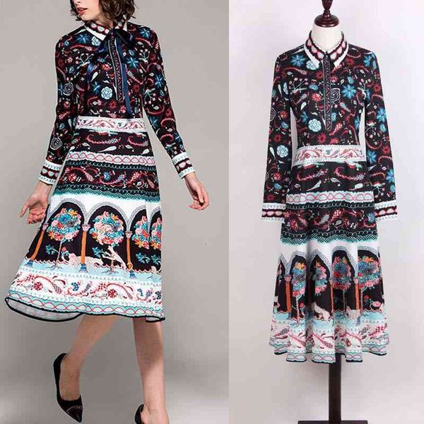 

casual dresses spring / summer fashion print slim dress women's wear, Black;gray
