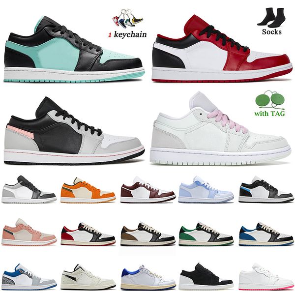 

shoes women mens jorda 1 low jumpman 1s grey fog tropical twist bronze eclipse cactus jacks unc reverse black shadow