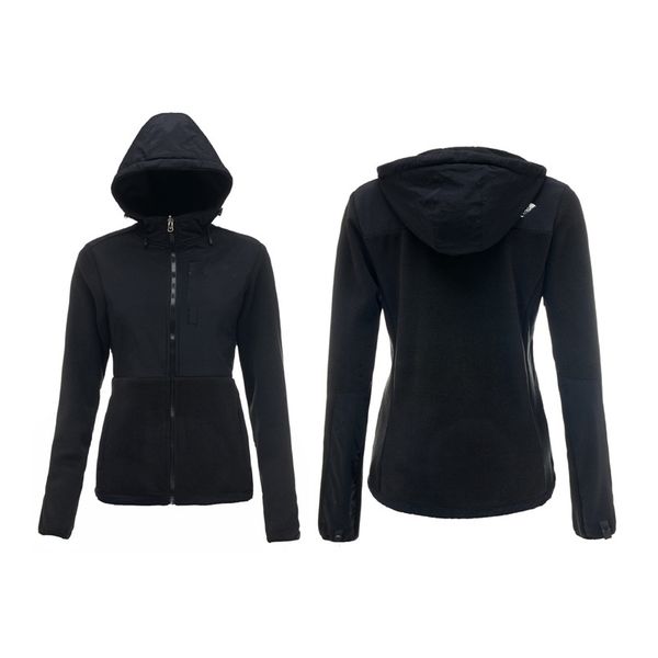

2022 north fashion womens jacket denalis bionic hoodie jackets ladies men kids large size coat windproof brand casua embroideryl coats 17 co, Black;brown