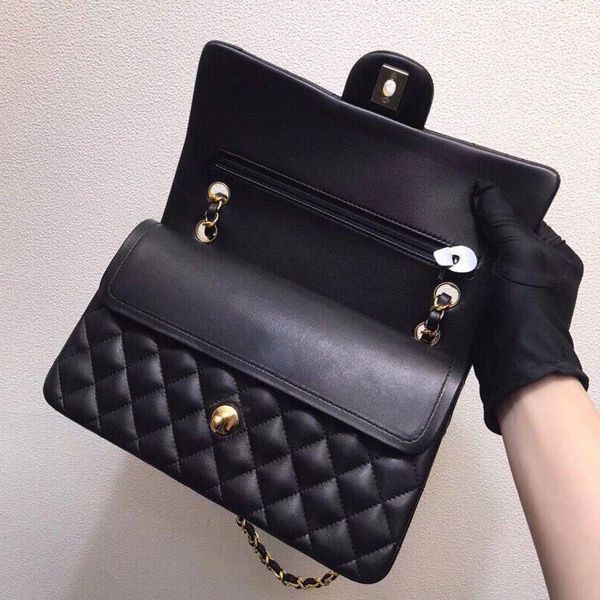 

5a luxury high body shoulder woman 26cm quality genuine purse bags bag fashion cross messenger wallet leather crossbody chain dglvysp