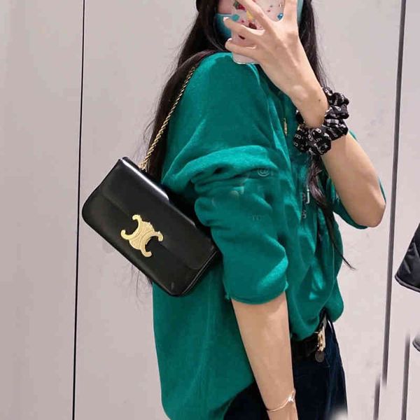 

c triomphe chain armpit simple shoulder handle small 2022 luxury brand fashion design versatile ladies bags