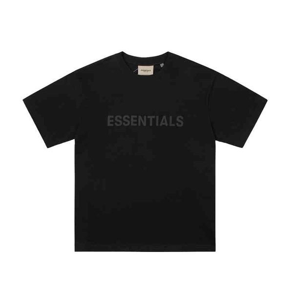 

50% discount bagschest pressure glue double essentials thread fog couple loose half sleeve bottomed shirt beautiful fashion short t-shirt me, White;black
