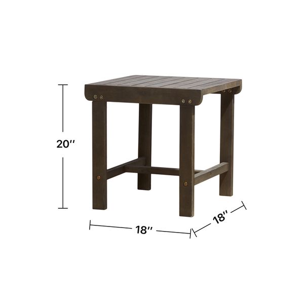 

outdoor set renaissance outdoor patio wood side table