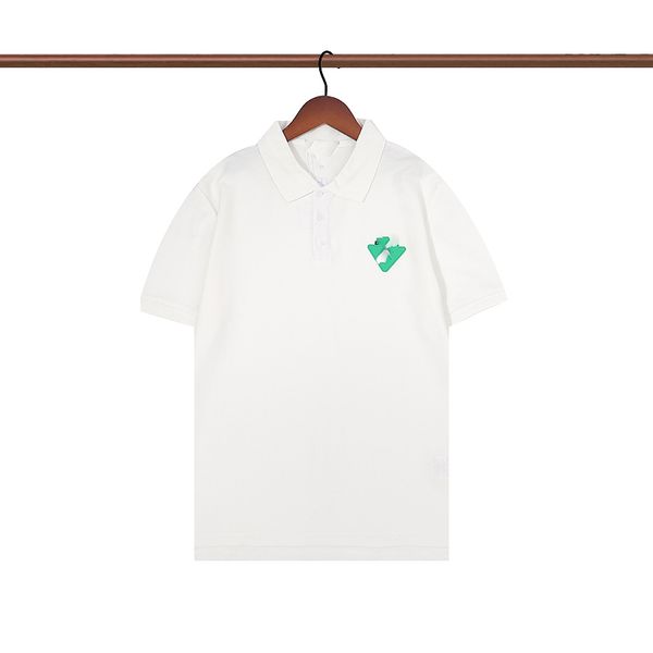 

22 designer polo shirts men luxury polos casual mens t shirt snake bee letter print embroidery fashion high street man tee size m-2xl, White;black