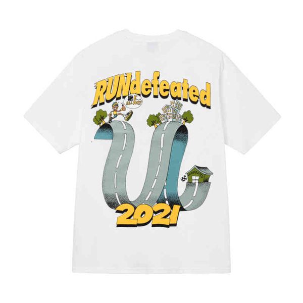 

men's t-shirts short sleeve five bar letter basic men's and women's loose casual t-shirt 14oh, White;black