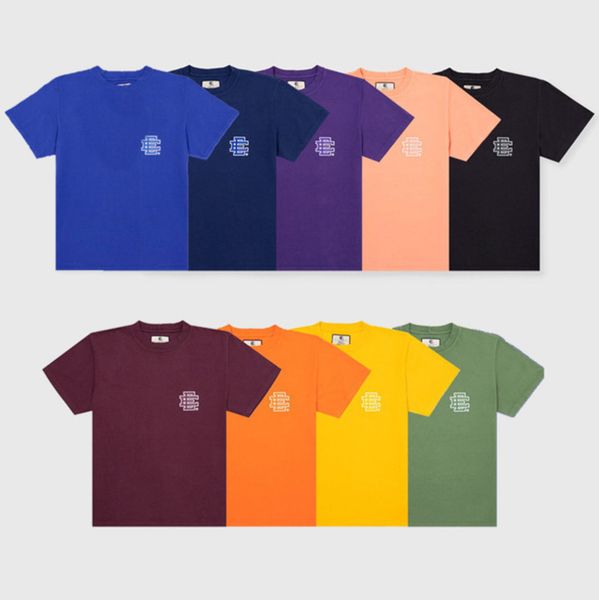 

mens classic ee t shirts eric emanuel short sleeve summer tees hip hop fashion brand letter printed tshirt cotton loose large women casual, White