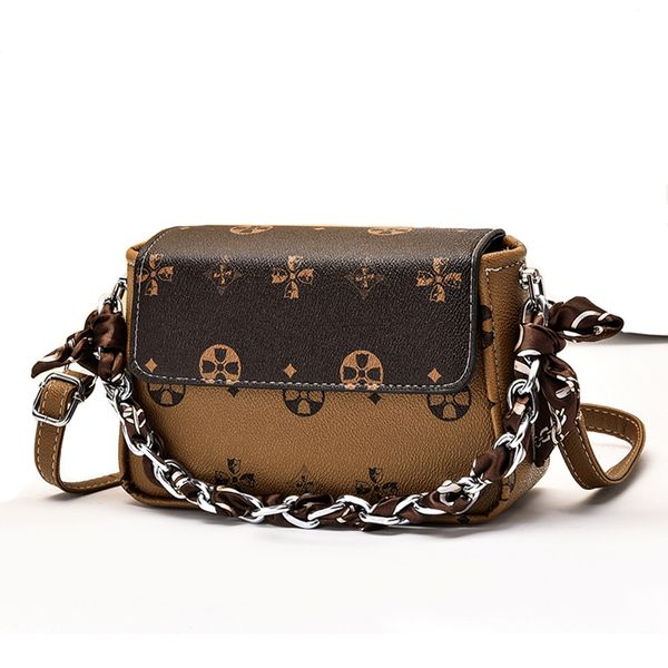 

vintage women shoulder bag chains casual female messenger crossbody bags luxury designer bag leather bag