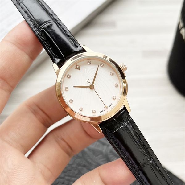 

fashion quartz women's watch classic 30mm luxury watches iced out watch designer movement aaa, Slivery;golden