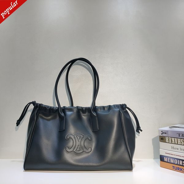 

online designer brand bags crossbody tote 2022 new drawstring leather single shoulder handbag triumphal fashion trend