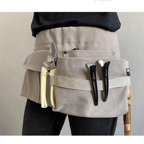 

canvas tool belt apron quick release buckle carpenter construction work apron tool storage pouch belt barber storage garden tool