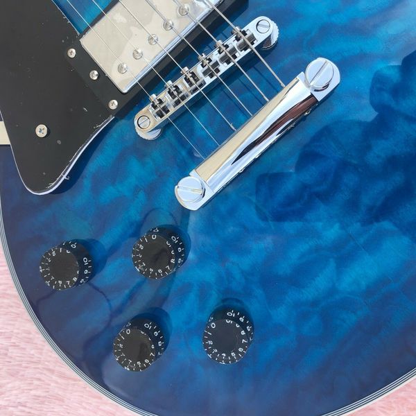 

guitar store standard high left hand big flower electric guitar fast